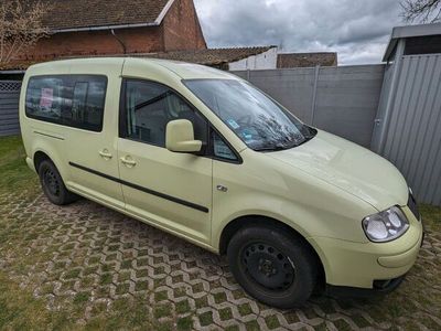 gebraucht VW Caddy Maxi 7-Sitzer *neuer Motor* 2 Schiebetüren