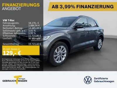 Usata VW T-Roc Life 110 CV (80 kW) 2023 Grigio SUV