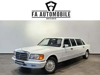 Käytetty Mercedes 500 241 HP (177 kW) 1982 Valkoinen Sedan