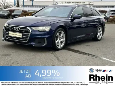 Używany Audi A6 S-Line 340 KM (250 kW) 2019 Niebieski Kombi