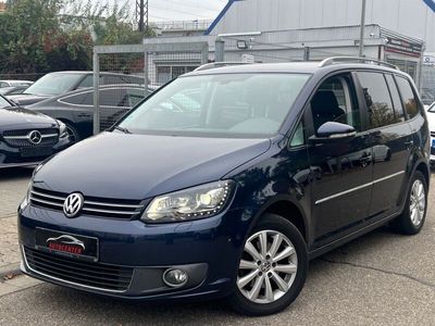 Gebraucht VW Touran Highline 140 PS (102 kW) 2012 Blau Van / Kleinbus