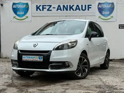 Gebraucht Renault Scénic III Bose Edition 131 PS (96 kW) 2012 Weiß Van / Kleinbus