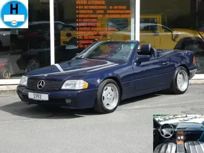 Gebraucht Mercedes SL300 AMG 231 PS (169 kW) 1992 Blau Cabrio