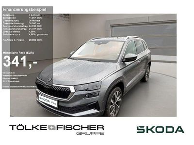 Graphite grau (metallic) Gebraucht 2022 Skoda Karoq Style SUV | 28.969 € (Teuer)