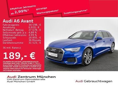 Andere farbe Gebraucht 2022 Audi A6 S-Line Kombi | 40.281 € (Fairer Preis)