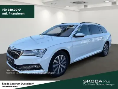 Brugt Skoda Superb Business Line 218 HK (160 kW) 2023 Hvid Stationcar