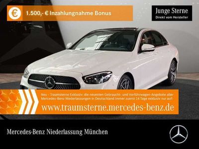 gebraucht Mercedes E400 4M AMG+PANO+360+LED+FAHRASS+19"+9G