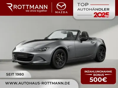 Neu Mazda MX5 136 PS (100 kW) 2026 Grau Cabrio