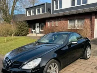Gebraucht Mercedes SLK200 184 PS (135 kW) 2006 Schwarz Cabrio