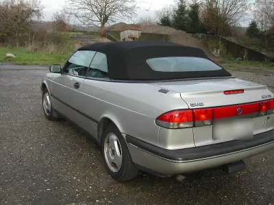 Gebraucht Saab 900 Cabriolet 150 PS (110 kW) 1997 Silber Cabrio