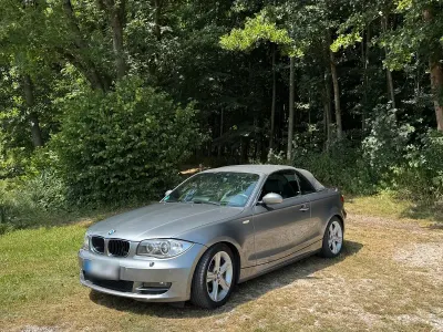 Gebraucht BMW 118 Cabriolet 143 PS (105 kW) 2009 Grau Cabrio