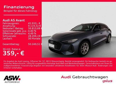Gebraucht Audi A5 Ambiente 204 PS (150 kW) 2025 Horizontblau metallic Kombi