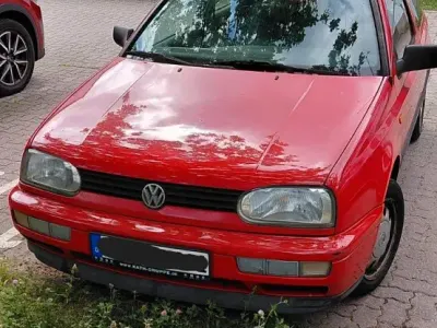 Gebraucht VW Golf III 60 PS (44 kW) 1995 Rot Kleinwagen