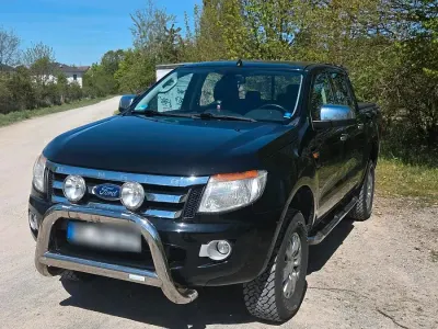 Używany Ford Ranger XLT 150 KM (110 kW) 2014 Czarny Pickup