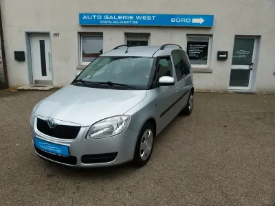 Gebraucht Skoda Roomster Style 69 PS (50 kW) 2008 Silber Van / Kleinbus