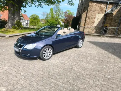 Occasion VW Eos 150 PK (110 kW) 2006 Blauw Cabriolet