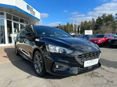 Brugt Ford Focus ST-Line 150 HK (110 kW) 2019 Sort Stationcar