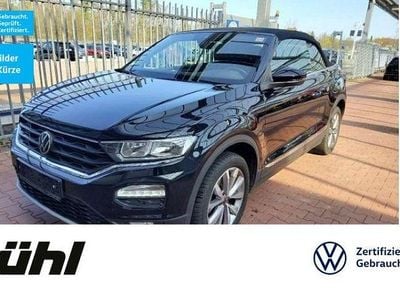 Second-hand VW T-Roc Cabriolet Style 150 CP (110 kW) 2022 Negru Cabrio