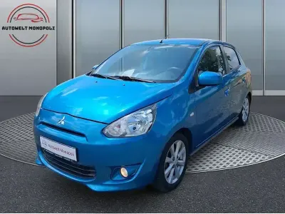 Gebraucht Mitsubishi Space Star 80 PS (58 kW) 2013 Blau Van / Kleinbus