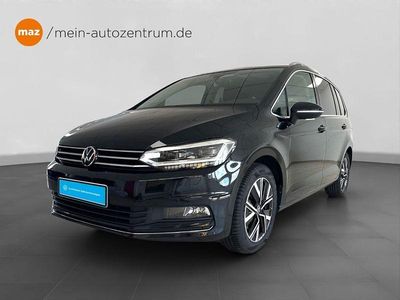 Gebraucht VW Touran Highline 150 PS (110 kW) 2021 Schwarz Van / Kleinbus