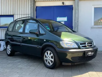 Gebraucht Opel Zafira Elegance 125 PS (91 kW) 2003 Grün Van / Kleinbus