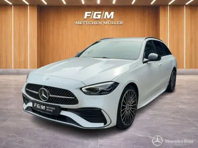Gebraucht Mercedes C180 AMG line 170 PS (125 kW) 2025 Weiß Kombi