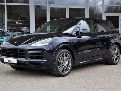 Gebraucht Porsche Cayenne Turbo Sport 549 PS (403 kW) 2019 Moonlight blue pearl SUV