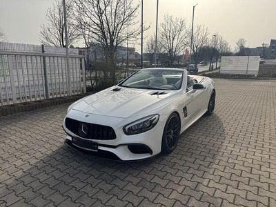 Gebraucht Mercedes SL500 AMG 455 PS (334 kW) 2018 Weiß Cabrio