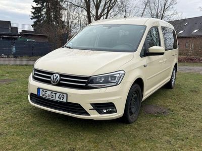 Gebraucht VW Caddy Maxi 150 PS (110 kW) 2018 Gelb Van / Kleinbus