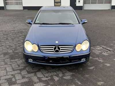 Gebraucht Mercedes CLK200 Elegance 163 PS (119 kW) 2004 Blau Coupé