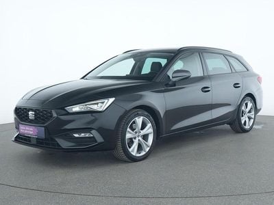 Gebraucht Seat Leon FR 150 PS (110 kW) 2022 Mitternachtsschwarz Limousine