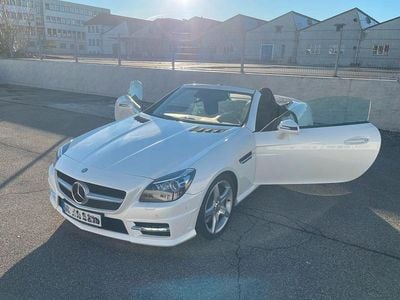 Gebraucht Mercedes SLK350 AMG 306 PS (225 kW) 2012 Weiß Cabrio