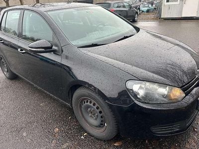 Gebraucht VW Golf VI Trendline 80 PS (58 kW) 2009 Schwarz Kleinwagen