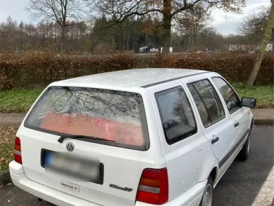 Gebraucht VW Golf III 60 PS (44 kW) 1997 Weiß Kombi