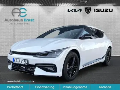 Gebraucht Kia EV6 GT-Line 239 kW (325 PS) 2024 Snow white perleffekt SUV