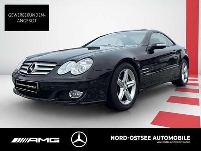 Gebraucht Mercedes SL350 272 PS (200 kW) 2007 Metalliclack obsidianschwarz Cabrio