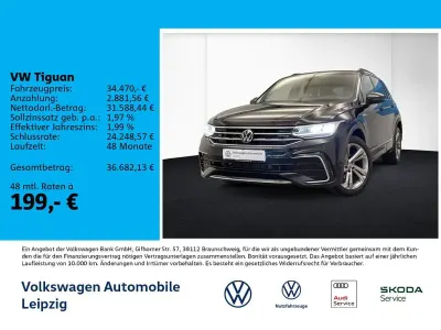 Gebraucht VW Tiguan R-line 150 PS (110 kW) 2024 Schwarz SUV