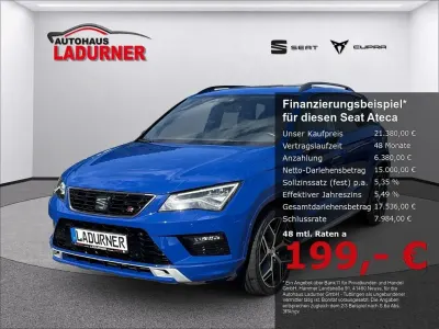 Gebraucht Seat Ateca Beats 150 PS (110 kW) 2020 Blau SUV