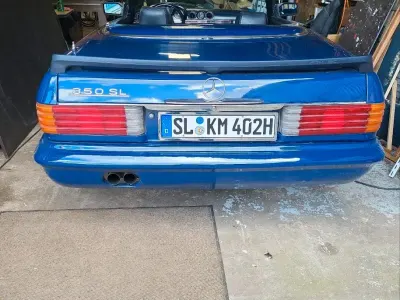 Gebraucht Mercedes SL350 200 PS (147 kW) 1971 Blau Cabrio