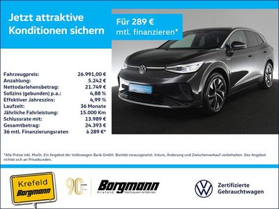 Gebraucht VW ID.4 Pro Performance 150 kW (204 PS) 2021 Mangangrau metallic (metallic) SUV