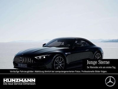 Gebraucht Mercedes SL43 AMG AMG 381 PS (280 kW) 2024 Obsidianschwarz metallic Cabrio