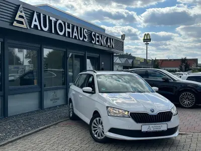 Gebraucht Skoda Fabia Ambition 95 PS (69 kW) 2022 Weiß Kleinwagen