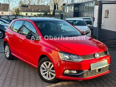 Gebraucht VW Polo Comfortline 90 PS (66 kW) 2015 Rot Kleinwagen