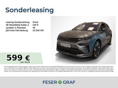 Neu Skoda Enyaq iV RS 250 kW (340 PS) 2026 Grau (graphitegrau) SUV