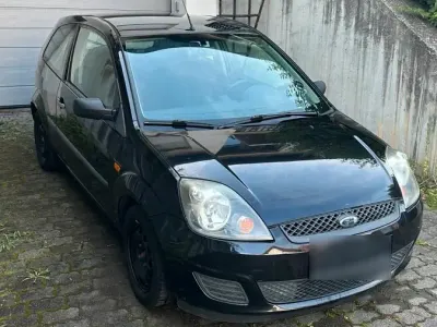 Gebraucht Ford Fiesta 69 PS (50 kW) 2007 Schwarz Kleinwagen