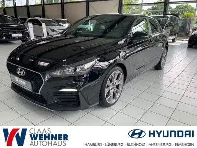 Gebraucht Hyundai i30 N Line 140 PS (102 kW) 2019 Schwarz Limousine