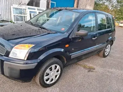 Gebraucht Ford Fusion 80 PS (58 kW) 2007 Blau Kleinwagen