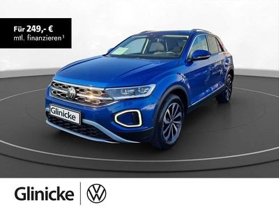 Gebraucht VW T-Roc Style 110 PS (80 kW) 2022 Ravennablau metallic SUV
