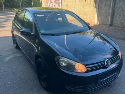 Gebraucht VW Golf VI 122 PS (89 kW) 2009 Schwarz Kleinwagen