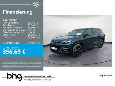 Brugt VW Tayron R-line 265 HK (194 kW) 2025 Blå SUV